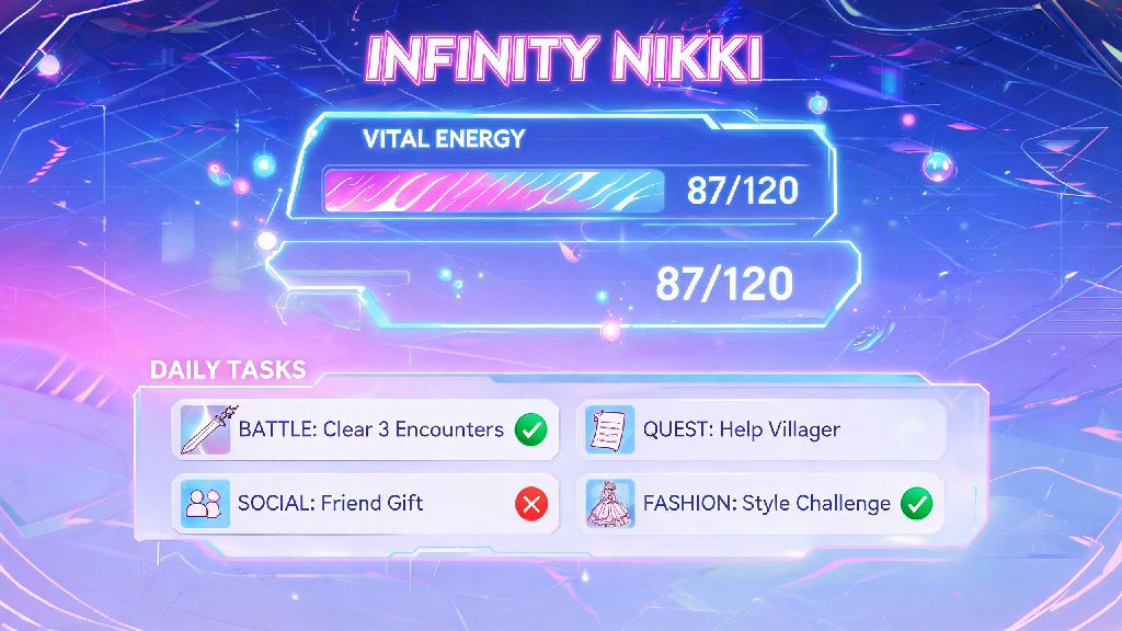 How to Use Vital Energy Infinity Nikki: 7 Easy 2026 Gameplay Tips