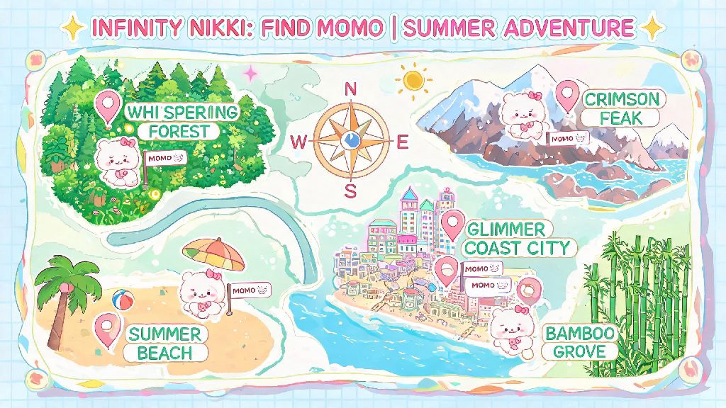 Where is Momo Infinity Nikki 2026: Complete Location Guide for All Game Modes